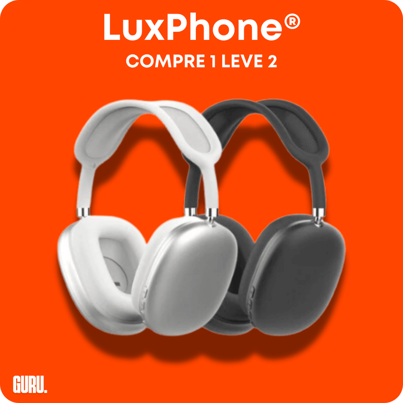 LuxPhone®️ - Fone de Ouvido Bluetooth (COMPRE 1 LEVE 2)