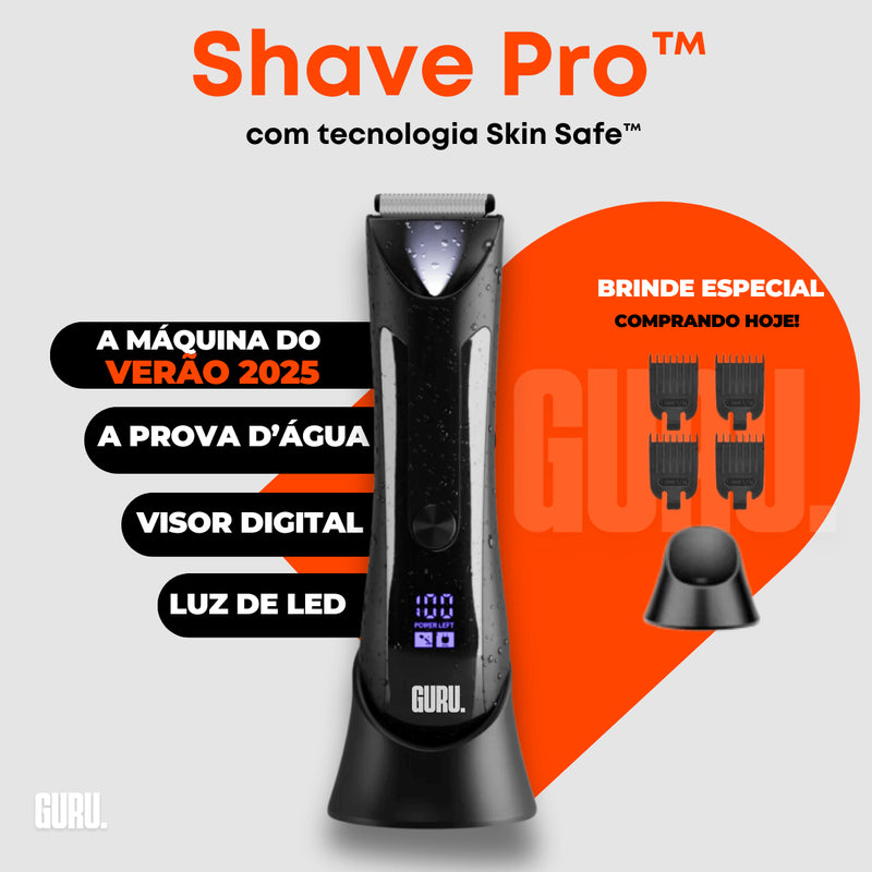 Máquina de Barbear ShavePro™ Elisya 2025 Original - Frete Grátis + Brinde