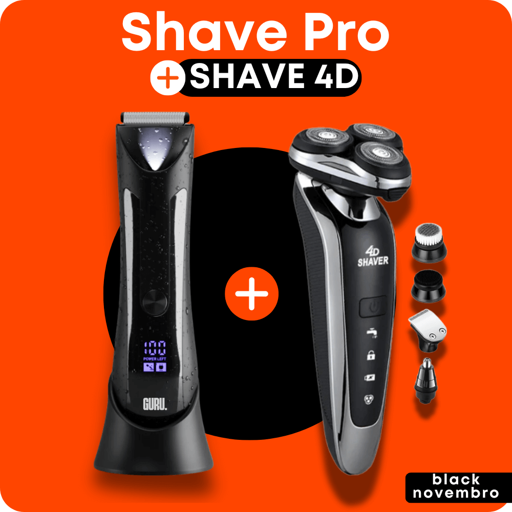Combo Ultra Shave - Shave Pro + Shave 4D